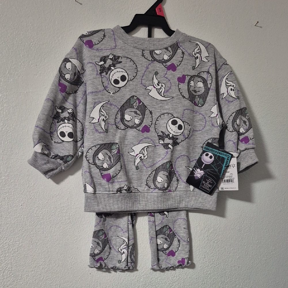 Disney Nightmare Before Christmas Legging Set Asst Sizes